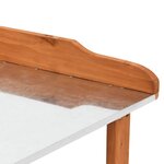 vidaXL Support pour plantes 76x37x89 cm Bois de sapin