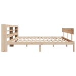 vidaXL Cadre de lit sans matelas 180x200 cm bois massif de pin