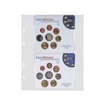 Feuilles numismatiques Multi-Collect pour 2 séries Euro Allemagne FDC.
