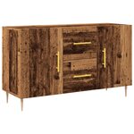 vidaXL Buffet vieux bois 100x36x60 cm bois d'ingénierie