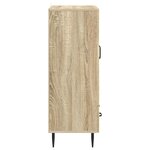 vidaXL Buffet Chêne Sonoma 66 x 34 5 x 95 cm Bois d'ingénierie