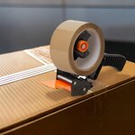 Pack and Move - Lot 12 rouleaux ruban adhésif marron pour emballage et déménagement - 66 m - Qualité Premium