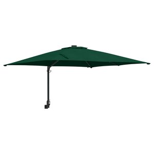vidaXL Parasol de jardin Vert 248 5 x 247 5 x 160 cm