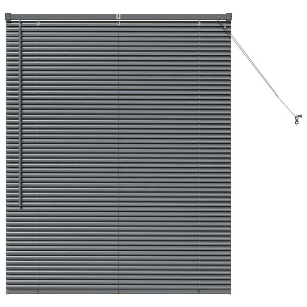vidaXL Store de Fenêtre Gris foncé 100 x 130 cm Aluminium