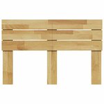 vidaXL Tête de lit 120 cm en bois massif de chêne