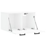 vidaXL Armoire murale Blanc 60x36 5x35 cm Bois d'ingénierie