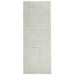 vidaXL Tapis de surface PALMERAS Vert 80 x 200 cm Polyester