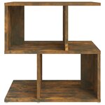 vidaXL Tables de chevet 2Pièces Chêne fumé 50x30x51 5cm Bois d'ingénierie
