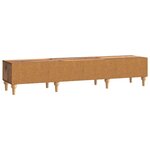 vidaXL Meuble TV Bois ancien 147 x 34 5 x 30 cm Bois d'ingénierie