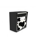 Pack de 2 boîtes aux lettres murales - "Vachement Belle" - "Noir intense"