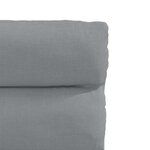 vidaXL Chaises à manger lot de 4 gris clair tissu