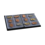 Album de poche pour ranger 48 pièces écrasées.