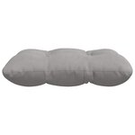 vidaXL Coussins de siège 4 Pièces Gris clair 40 x 40 cm