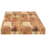 vidaXL Étagères flottantes 3 Pièces 140x30x4 cm acacia massif à l'huile