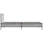 vidaXL Cadre de lit sans matelas sonoma gris 90x200 cm