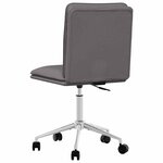 vidaXL Chaises à manger lot de 6 gris similicuir