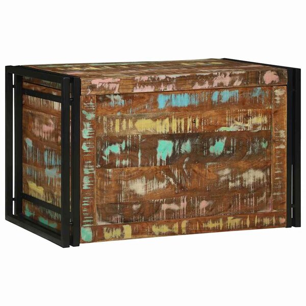 vidaXL Boîte de Rangement 80 x 50 x 50 cm Bois de récupération