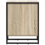 vidaXL Table de chevet 2 Pièces Sonoma 39 5 x 30 x 50 cm