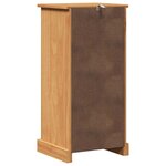 vidaXL Cabinet de Salle de Bain VIGO marron miel 37 x 34 x 80 cm