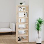 vidaXL Bibliothèque/Séparateur de pièce 60x30x199 5 cm pin massif