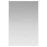 vidaXL Armoire Miroir de Salle de Bain avec étagère Chêne Sonoma