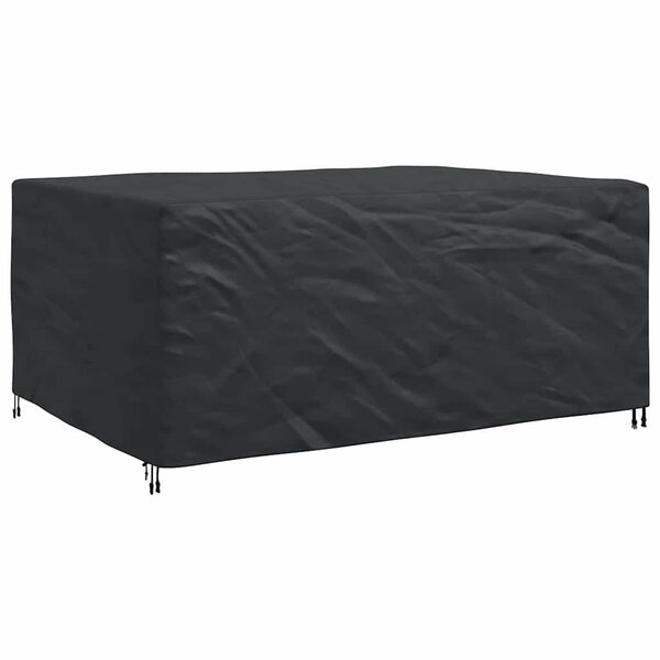 vidaXL Housse pour mobilier d'extérieur Noir 240 x 160 x 100 cm 600D