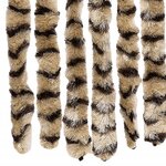 vidaXL Moustiquaire Beige et marron 90x220 cm Chenille