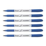 Marqueur CD-DVD Begreen Pointe Moyenne Bleu x 6 PILOT