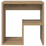 vidaXL Tables de chevet 2 Pièces chêne artisanal bois d'ingénierie