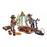 PLAYMOBIL 71805 - Chercheurs et site paléontologique avec fossiles