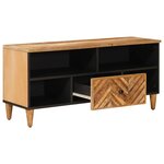 vidaXL Armoires de rangement avec tiroir Marron 100 x 33 5 x 46 cm