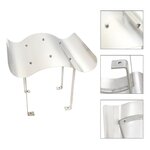 vidaXL Capot de cheminée Acier inoxydable 50 x 50 x 37 cm