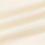 vidaXL Couvertures à jeter 6 Pièces Crème 280 x 210 cm Toison