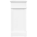 vidaXL Armoire à chaussures Blanc 50 x 28 x 58 cm Bois de Paulownia