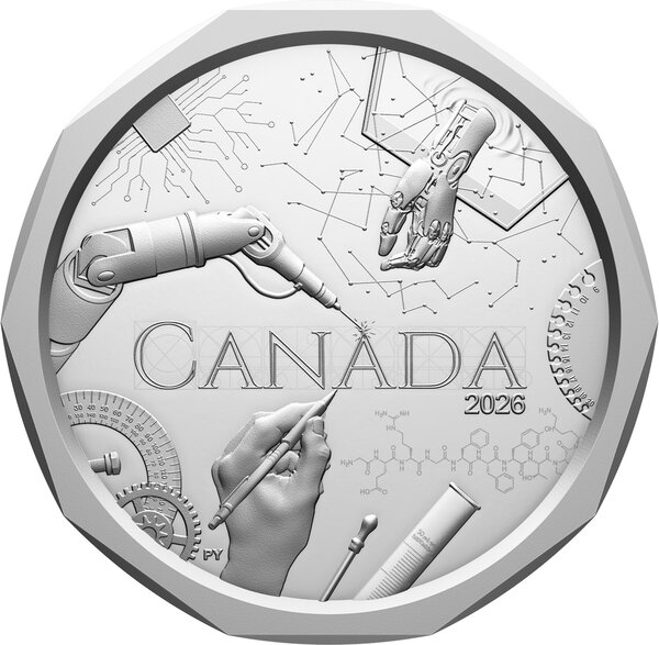Pièce de monnaie en Argent 25 Dollars g 32.75 Millésime 2026 CALLING OF AN ENGINEER