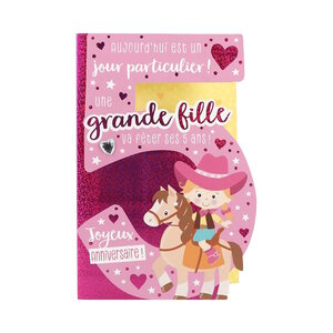 Carte De Voeux - Anniversaire - 5 ans Aujourd'hui est un jour particulier...