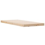 Cadre de Lit au Sol vidaXL Blanc 100x220 cm Bois Massif Pin