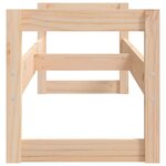 vidaXL Porte-pneus 120x40x40 cm Bois de pin massif