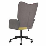 vidaXL Chaise de relaxation Patchwork Tissu