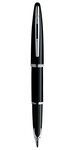 Waterman carène stylo plume  noir brillant  plume moyenne 18k  encre bleue  coffret cadeau