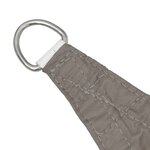 vidaXL Voile de parasol tissu oxford rectangulaire 3 5x4 5 m taupe
