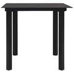 Salon de jardin meuble d'extérieur ensemble de mobilier 3 pièces rotin pvc noir 02_0016064