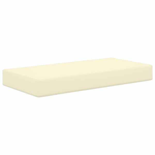 vidaXL Coussin de Siège d'Extérieur 100   polyester Crème