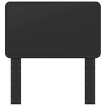 vidaXL Tête de lit Chêne noir 90 cm Bois d'ingénierie