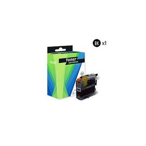 Cartouche compatible brother lc123 cartouche noir lc123bk (cupcake)