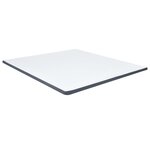 vidaXL Surmatelas de sommier tapissier 200x160x5 cm mi-doux