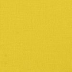 vidaXL Chaise à bascule jaune clair tissu