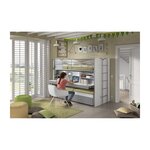 BONNY Compact80  Lits superposés 2 couchages Silver