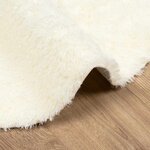 vidaXL Tapis Shaggy à poils longs NAVARRA crème 300x200 cm polyester