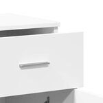 vidaXL Buffets 2 Pièces blanc 79x38x80 cm bois d’ingénierie